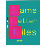 Game
 Letter
 Tiles  Dry Erase Boards