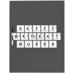 Happy
 Birthday
 Allison  Dry Erase Boards