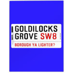 GOLDILOCKS GROVE  Dry Erase Boards