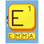 E
 EMMA  Dry Erase Boards