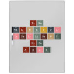 tina
 thankful
 intelligent
 nice
 able  Dry Erase Boards