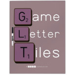 Game
 Letter
 Tiles  Dry Erase Boards