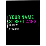 Your Name Street  Dry Erase Boards