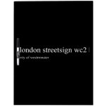 london streetsign  Dry Erase Boards