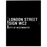 LONDON STREET SIGN  Dry Erase Boards