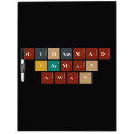 MUHAMMAD
 FARMAN
 AWAN  Dry Erase Boards