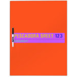 pescadora sreet  Dry Erase Boards