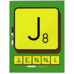 J
 JENNI  Dry Erase Boards