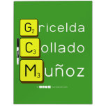 Gricelda
 Collado
 Muñoz  Dry Erase Boards