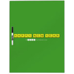 Happy New Year  Dry Erase Boards