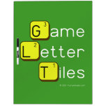 Game Letter Tiles  Dry Erase Boards