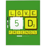 Love
 5D
 Friends  Dry Erase Boards