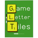Game
 Letter
 Tiles  Dry Erase Boards