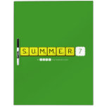 SUMMER7  Dry Erase Boards
