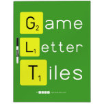Game
 Letter
 Tiles  Dry Erase Boards