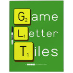 Game
 Letter
 Tiles  Dry Erase Boards