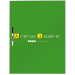 Atharvaa Jogalekar  Dry Erase Boards