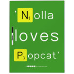 'Nolla 
 loves
 Popcat'  Dry Erase Boards