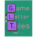 Game
 Letter
 Tiles  Dry Erase Boards