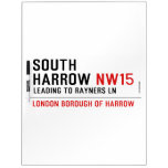South  harrow  Dry Erase Boards