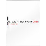 Pat and fitzroy Ave sw  Dry Erase Boards