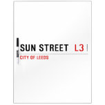 Sun Street   Dry Erase Boards