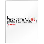 wonderwall  Dry Erase Boards