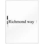 Richmond way  Dry Erase Boards
