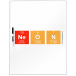 Neon  Dry Erase Boards