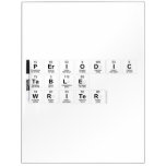 Periodic Table Writer  Dry Erase Boards