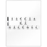 SORDUN 
 MU
 ARKADASINA  Dry Erase Boards