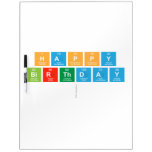 happy
 birthday
   Dry Erase Boards