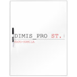 Dimis_Pro  Dry Erase Boards