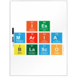 IES
 MARIA 
 BLASCO  Dry Erase Boards