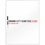 London city genetics  Dry Erase Boards