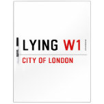 Lying  Dry Erase Boards