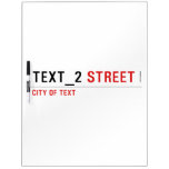TEXT_2  Dry Erase Boards