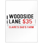 Woodside Lane  Dry Erase Boards