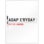 ADAP E'ryday  Dry Erase Boards