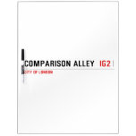 Comparison alley   Dry Erase Boards