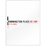 Rimmington Place  Dry Erase Boards