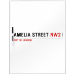 Amelia street  Dry Erase Boards