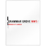 Grammar Grove  Dry Erase Boards