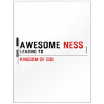 awesome  Dry Erase Boards