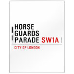 horse guards parade  Dry Erase Boards