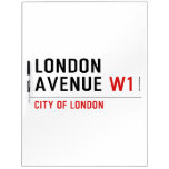 London Avenue  Dry Erase Boards