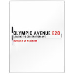 Olympic Avenue  Dry Erase Boards