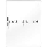 walk the line
   Dry Erase Boards