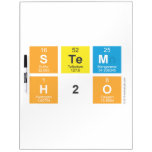 STEM
 H2O  Dry Erase Boards