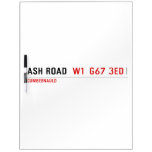Ash road   Dry Erase Boards